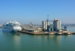 Image Represents Dubai Harbour With Cruis